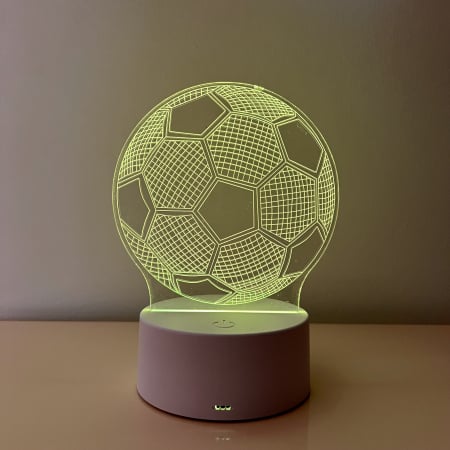 Lampa de veghe 3D LED, Minge [2]