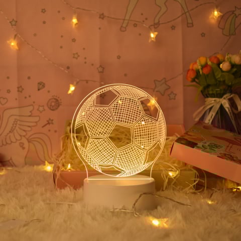 Lampa de veghe 3D LED, Minge