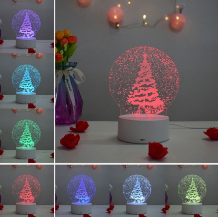 Lampa de veghe 3D LED, personalizata Bradut [1]