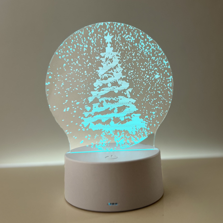 Lampa de veghe 3D LED, personalizata Bradut [3]