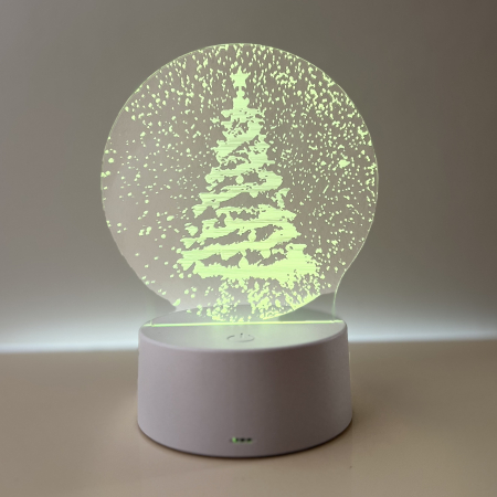 Lampa de veghe 3D LED, personalizata Bradut [4]