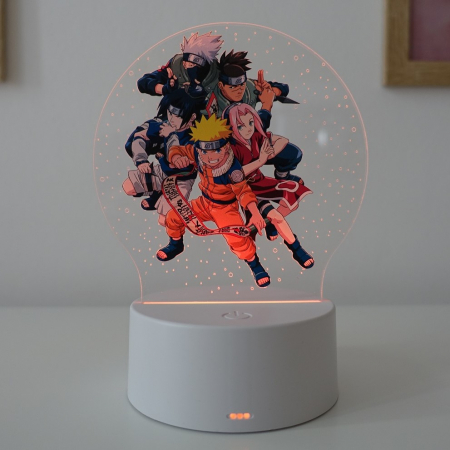 Lampa de veghe LED personalizata, anime Naruto Friends [1]