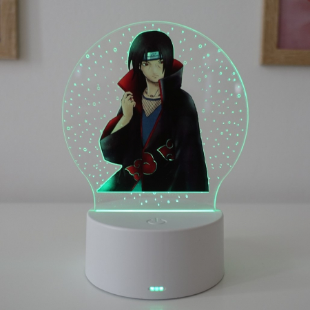 Lampi de veghe pentru fete - Lampa de veghe LED personalizata, anime Naruto Itachi
