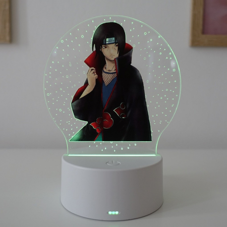 Lampa de veghe LED personalizata, anime Naruto Itachi [1]