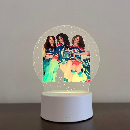 Lampa de veghe LED, personalizata The Kalogeras sisters [1]