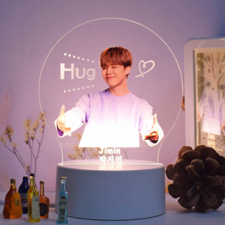 K-POP - Lampa de veghe LED, personalizata BTS - Jimin