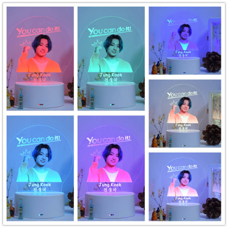 Lampa de veghe LED, personalizata BTS -Jung Kook [1]