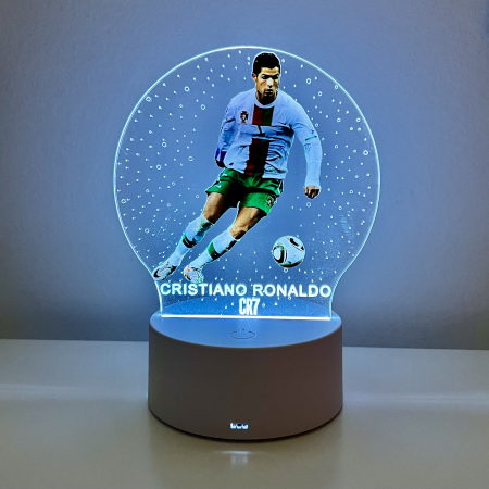 Lampa de veghe LED, personalizata Cristiano Ronaldo [2]