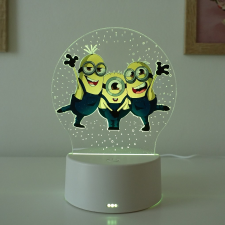 Lampa de veghe LED, personalizata Minions [3]
