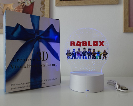 Lampa de veghe LED personalizata, Roblox [2]