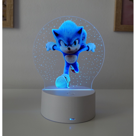 Lampi de veghe color - Lampa de veghe LED, personalizata Sonic