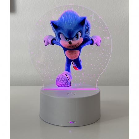 Lampa de veghe LED, personalizata Sonic [1]