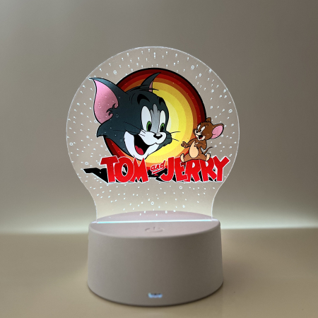 Lampa de veghe LED, personalizata Tom si Jerry [2]