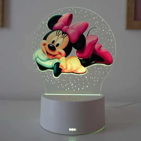 Lampa de veghe personalizata, Minnie Mouse [4]