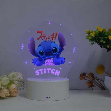 Lampa de veghe LED, personalizata Stitch [2]