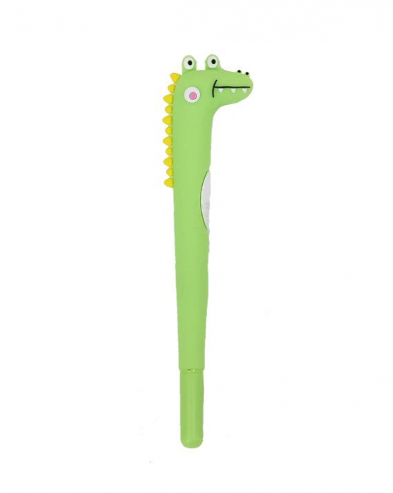 Pix pentru copii model crocodil verde Yuko. B [1]