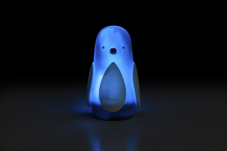 Lampa de veghe LED Solo pinguin incarcare inductie Olala Boutique [1]