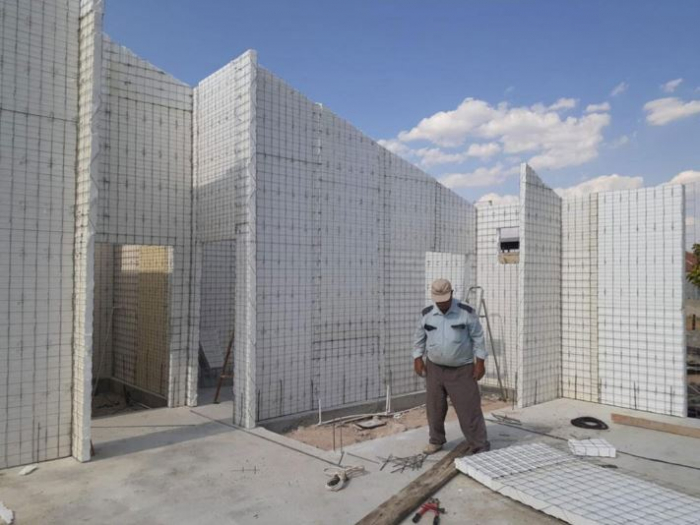 Insulated panels for walls and roof [4]