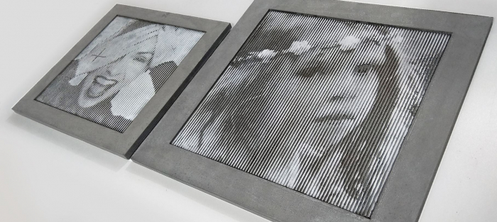 Concret3D three-dimensional images in concretee fences [3]