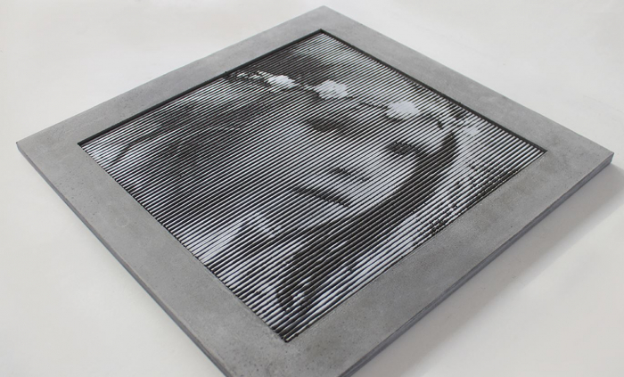 Concret3D three-dimensional images in concretee fences [2]