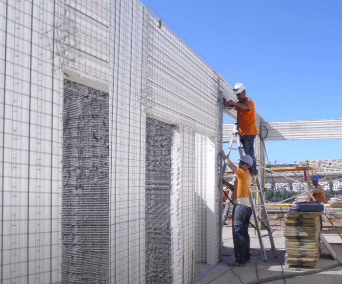 Insulated panels for walls and roof [30]