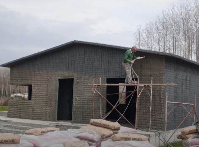 Insulated panels for walls and roof [25]