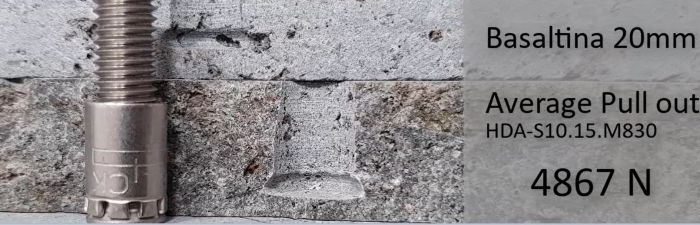 High-strength concealed anchors for ventilated facade panels [12]