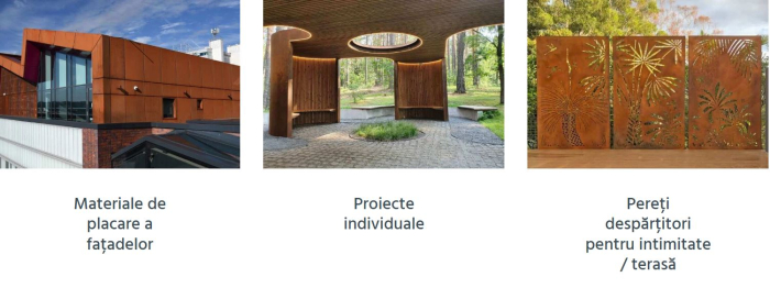 Tabla corten simpla, expandata perforata [11]