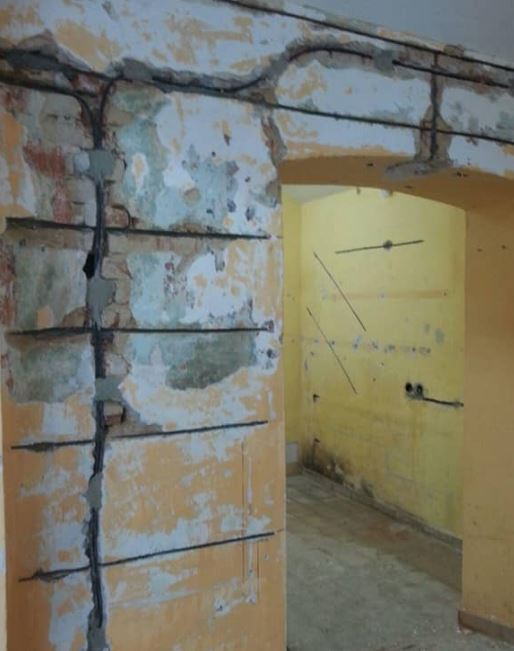 Bare elicoidale fixare pereti , reparatii zidarie [7]