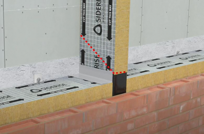 Bariera antifoc verticale si orizontale pentru fatade ventilate [14]