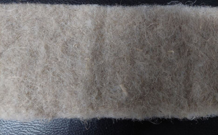 Insulation strips sheep wool logs [10]