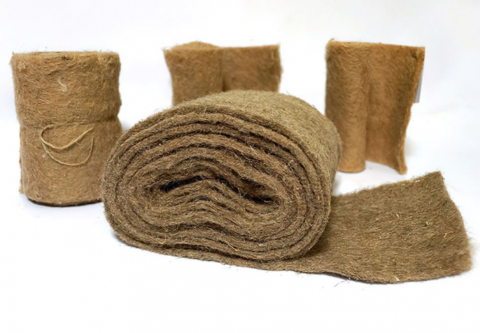 Insulation strips sheep wool logs [8]