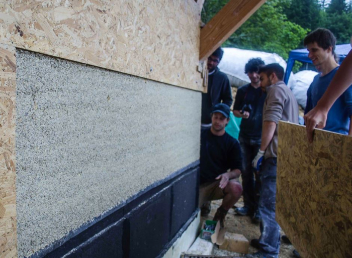 Hemp concrete filler for hempcrete Hempcrete Hemp Concrete and Auxiliary Materials [8]
