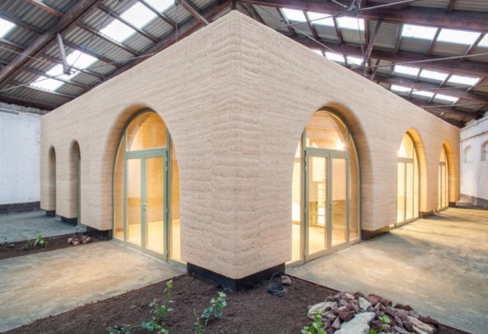 Lime plaster for interior walls hempcrete hemp concrete [16]