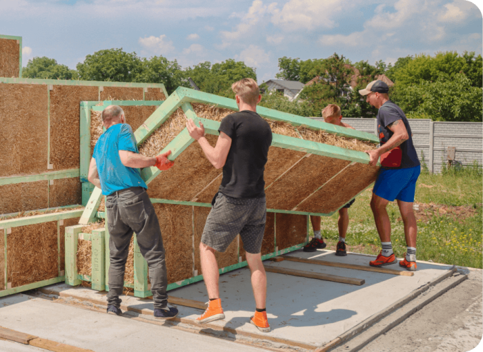 Case prefabricate din panouri de paie [13]