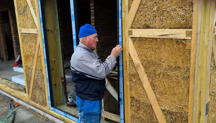 Case prefabricate din panouri de paie [20]