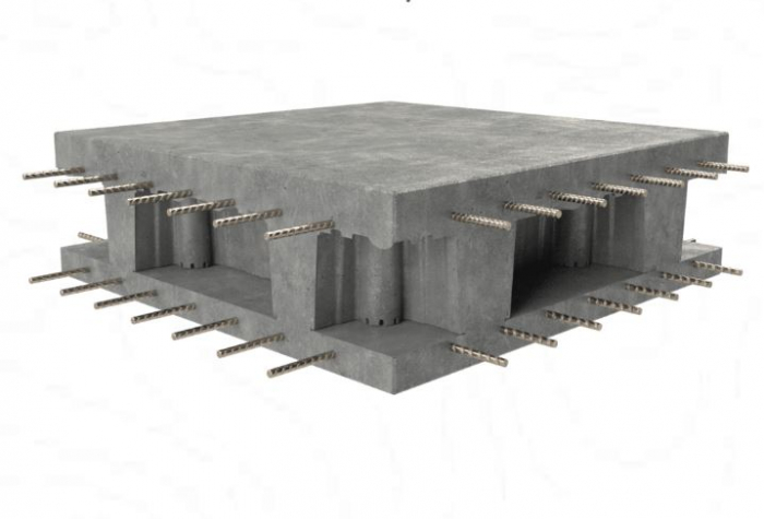 Formwork for hollow reinforced slabs [3]
