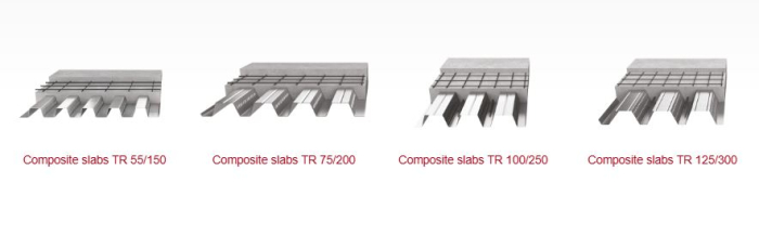 Cofraj, placa, metalica, pierdut, coada, randunica renovare cladiri Tabla cutata amprentata pentru plansee colaborante [31]