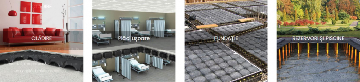 Lost formwork for ventilated foundations and constructions [25]