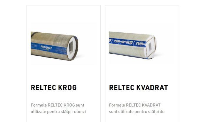 Cofraje pierdute pentru stalpi de beton rotunzi sau patrati [12]