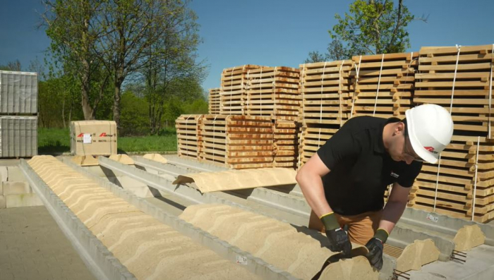 Cofraje pierdute pentru tavane precomprimate [14]