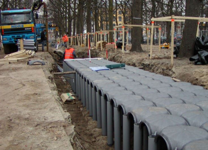 Lost formwork for ventilated foundations [11]