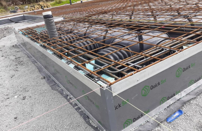 Lost formwork for ventilated foundations [19]
