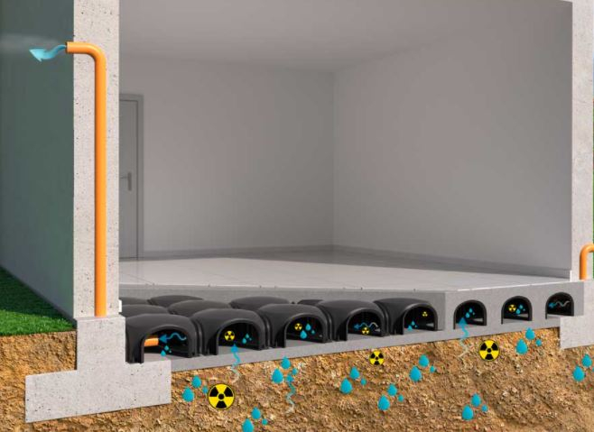 Lost formwork for ventilated foundations and constructions [4]