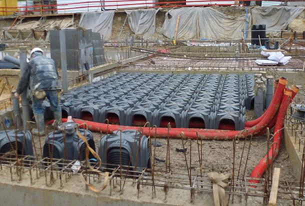 Lost formwork for ventilated foundations [3]