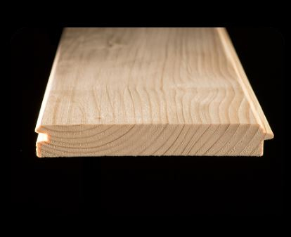 Softwood flooring with tongue and groove joints, thickness 15 - 40 mm [3]
