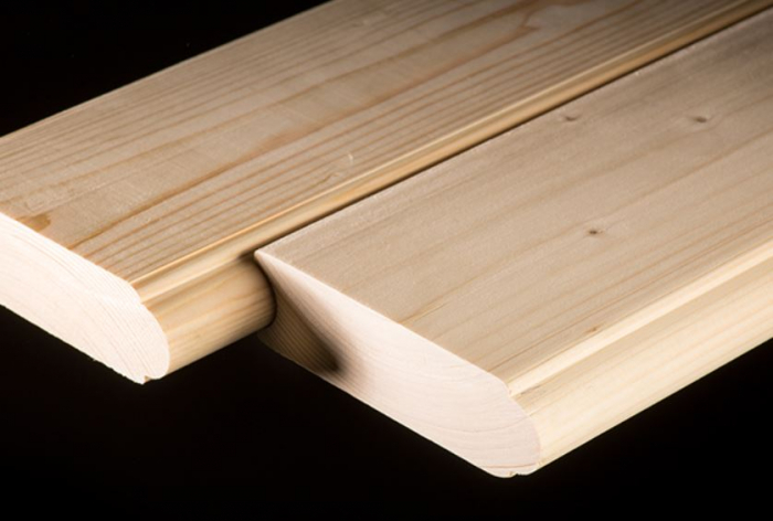 Softwood flooring with tongue and groove joints, thickness 15 - 40 mm [8]
