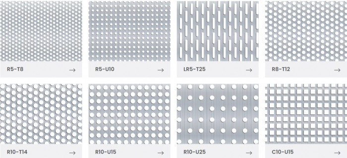 Tabla expandata , perforata, debitata laser [32]