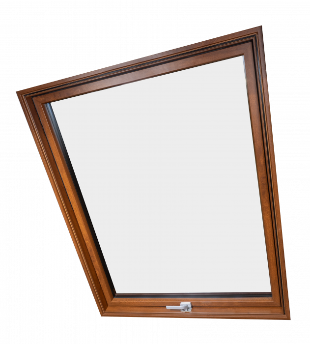 Aluminum attic windows with terrace access doors [13]