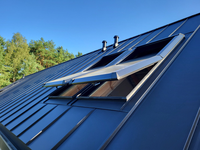 Aluminum attic windows, terrace access doors [16]